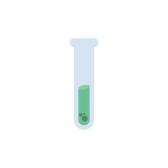 chemistry tube icon vector design