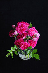 薔薇のフラワーアレンジメント