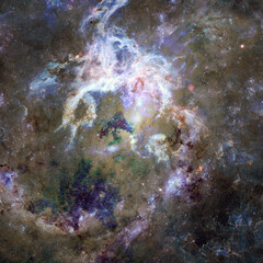 Fototapeta na wymiar Deep space. Elements of this image furnished by NASA