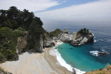 McWay Falls at Julia Pfeiffer State Park in Big Sur, California