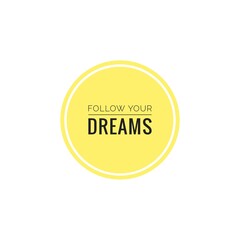 Dream/Dreams Word Illustration