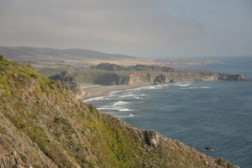 The rugged coastline of Big Sur, California