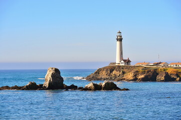 Pigeon Point Lighthouse in Autumn