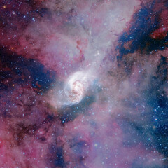 Outer space. Elements of this image furnished by NASA