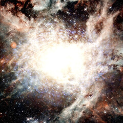 Outer space. Elements of this image furnished by NASA