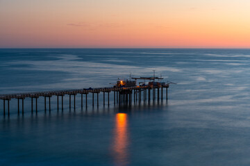 Obraz premium Pacific Ocean sunset