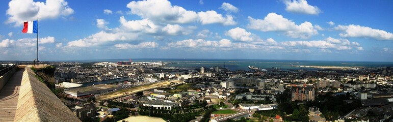 Cherbourg panoramic view