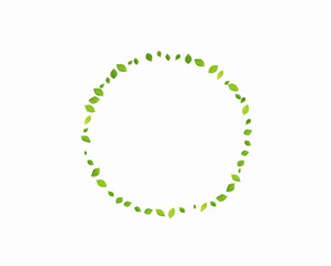 葉っぱのサークル