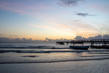 Obraz premium Por do sol em São Tomé de Paripe Salvador-Ba