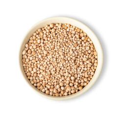 sago isolated on white background.