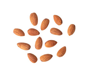  almond isolated on a white background.