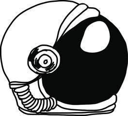 Astronauts fly in The space and atmosphere background.Astronaut in outer space over the planet earth.