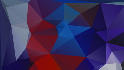 Abstract Color Polygon Background Design, Abstract Geometric Origami Style With Gradient. Presentation, Website, Backdrop, Cover, Banner, Pattern Template