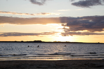 luminous beach.