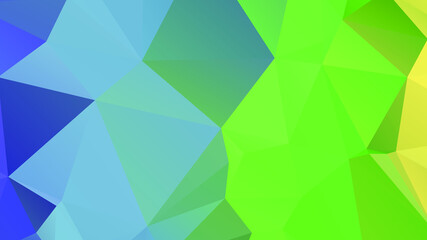 Abstract Color Polygon Background Design, Abstract Geometric Origami Style With Gradient. Presentation, Website, Backdrop, Cover, Banner, Pattern Template