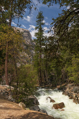 Waterfalls in Yosemite National Park, California, USA