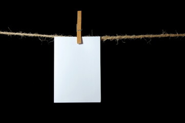 blank sheet of paper