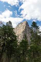 Fototapeta na wymiar Rock formation at Yosemite National Park, California, USA