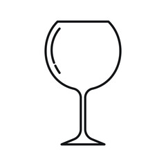 Wine icon design isolated on white background