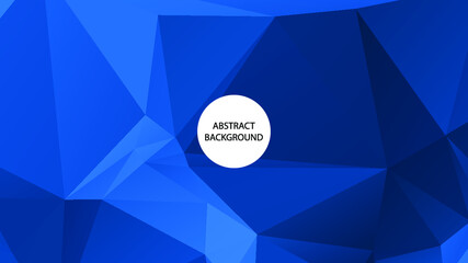 Abstract Color Polygon Background Design, Abstract Geometric Origami Style With Gradient.