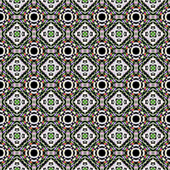 Ethnic Surface Mosaic. Color, Multicilor, Rainbow 