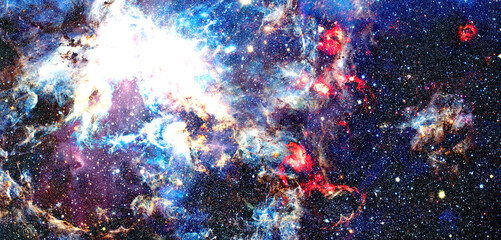Outer space. Elements of this image furnished by NASA