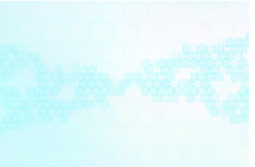 Medical Banner. With polygonal shapes, technology background, blue color, and science wallpaper template. Healthy and medical vector illustration. Molecules shape.