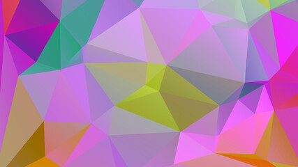 Abstract Color Polygon Background Design, Abstract Geometric Origami Style With Gradient. Presentation,Website, Backdrop, Cover,Banner,Pattern Template