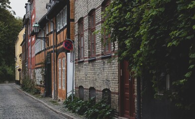 The Christianshavn area in Copenhagen, Denmark