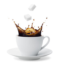 coffee with sugar