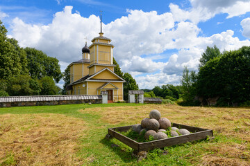 Stunningly beautiful little church in an old manor house