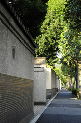 文京区千駄木の高級住宅地