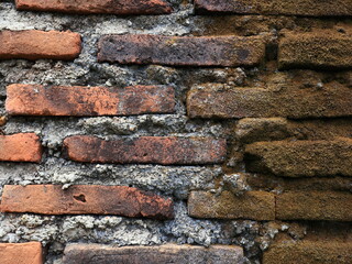 Background of old vintage, grunge brick wall