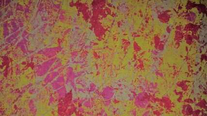 pink and green paint,background with red, pink and yellow textures, highlighted lines