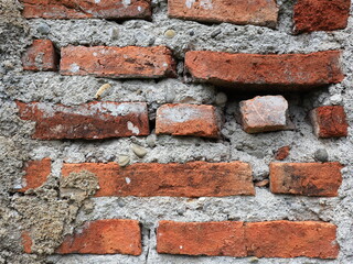 Background of old vintage, grunge brick wall