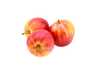 red apple isolated on white background