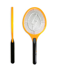 electric mosquito swatter isolate on white background