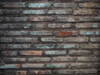 Background of old vintage, grunge brick wall