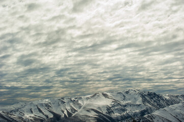 snow covered mountain
