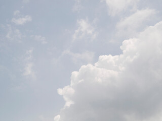 sky with small clouds before rain. abstract background