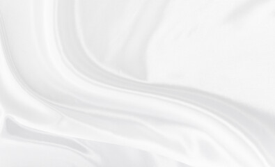 White gray satin texture that is white silver fabric silk background with beautiful soft blur pattern natural.