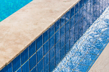 Obraz premium The hotel pool in Turkey.