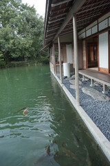 A park with abundant nature