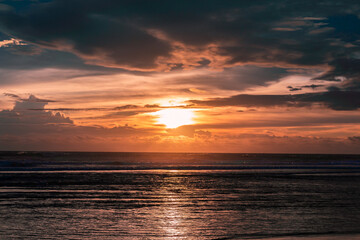 Sunset in Goa. India 