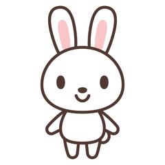Obraz premium うさぎのかわいいキャラクター