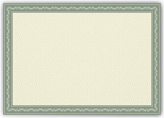 Design elements. Guilloche elements for make diploma or certificate.
