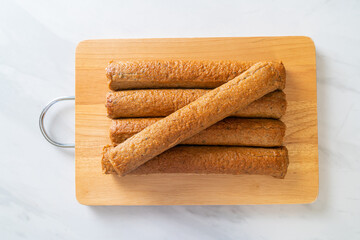 fried fish cake or fish ball