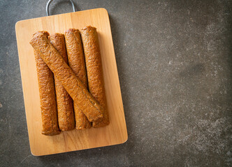 fried fish cake or fish ball
