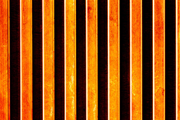 Orange or copper colored vertical lines texture for background