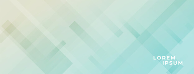 modern wide banner with diagonal lines effect design